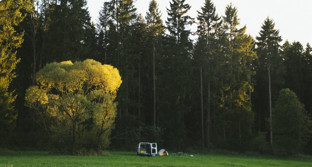 Tent and Van